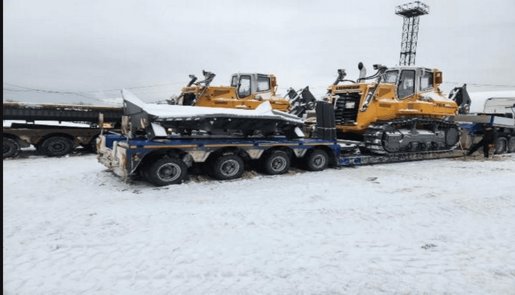 Перевозка бульдозеров Liebherr